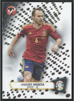 Andres Iniesta, Card, 2024 Topps Pristine Road to UEFA EURO, BASE