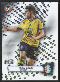 Yasin Ayari, Kartička, 2024 Topps Pristine Road to UEFA EURO, BASE