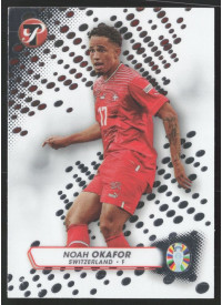Noah Okafor, Kartička, 2024 Topps Pristine Road to UEFA EURO, BASE