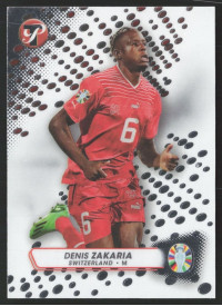 Denis Zakaria, Kartička, 2024 Topps Pristine Road to UEFA EURO, BASE