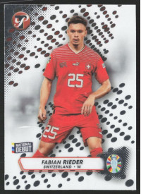Fabian Rieder, Kartička, 2024 Topps Pristine Road to UEFA EURO, BASE