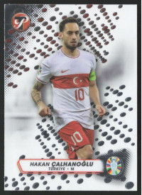 Hakan Calhanoglu, Kartička, 2024 Topps Pristine Road to UEFA EURO, BASE