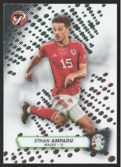 Ethan Ampadu, Kartička, 2024 Topps Pristine Road to UEFA EURO, BASE