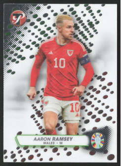 Aaron Ramsey, Kartička, 2024 Topps Pristine Road to UEFA EURO, BASE
