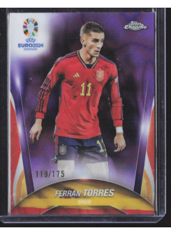 Ferran Torres, Kartička, Topps Chrome UEFA Euro 2024, LIMIT