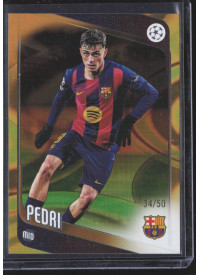 Pedri, Kartička, 2025-26 Topps UEFA Club Competitions, LIMIT