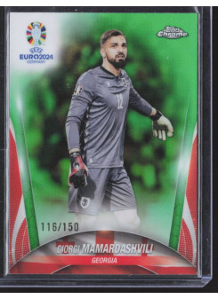 Giorgi Mamardashvili, Kartička, Topps Chrome UEFA Euro 2024, LIMIT