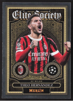 Theo Hernández, Kartička, 2024-25 Topps Merlin UEFA Club Competitions, INSERT