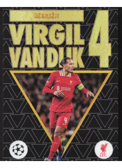 Virgil van Dijk, Kartička, 2024-25 Topps Merlin UEFA Club Competitions, INSERT