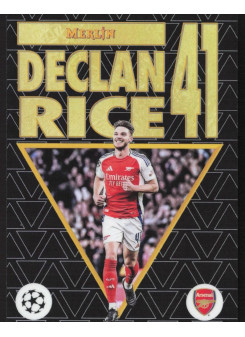 Declan Rice, Kartička, 2024-25 Topps Merlin UEFA Club Competitions, INSERT