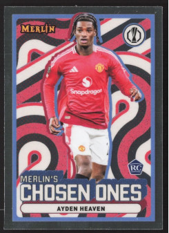Ayden Heaven, Kartička, 2024-25 Topps Merlin UEFA Club Competitions, INSERT