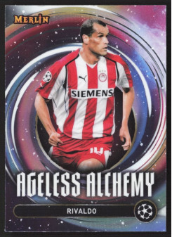 Rivaldo, Kartička, 2024-25 Topps Merlin UEFA Club Competitions, INSERT