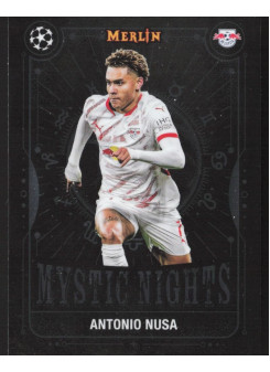 Antonio Nusa, Kartička, 2024-25 Topps Merlin UEFA Club Competitions, INSERT
