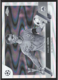 Philipp Kohn, Kartička, Topps Chrome UEFA Club Competitions 2022-2023, Black & White Ray Wave