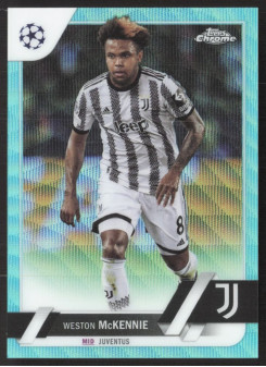 Weston McKennie, Card, Topps Chrome UEFA Club Competitions 2022-2023, LIMIT