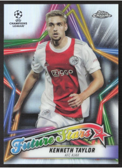 Kenneth Taylor, Card, 2021-22 Topps Chrome UEFA Champions League, INSERT