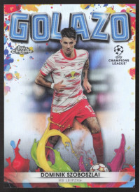 Dominik Szoboszlai, Card, 2021-22 Topps Chrome UEFA Champions League, INSERT