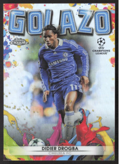 Didier Drogba, Card, 2021-22 Topps Chrome UEFA Champions League, INSERT
