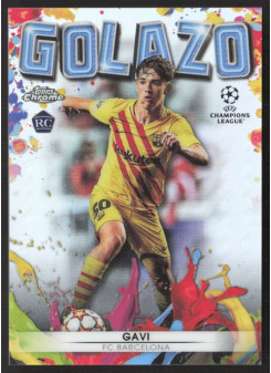 Gavi, Card, 2021-22 Topps Chrome UEFA Champions League, INSERT