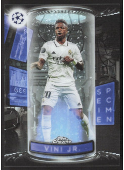 Vini Jr., Card, Topps Chrome UEFA Club Competitions 2022-2023, INSERT