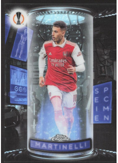 Gabriel Martinelli, Card, Topps Chrome UEFA Club Competitions 2022-2023, INSERT