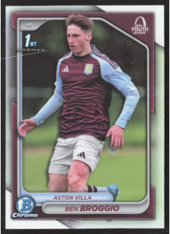 Ben Broggio, Kartička, Topps Chrome UEFA Club Competitions 2024-2025
