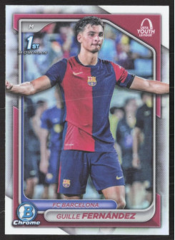 Guille Fernández, Kartička, Topps Chrome UEFA Club Competitions 2024-2025