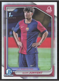 Quim Junyent, Kartička, Topps Chrome UEFA Club Competitions 2024-2025, INSERT