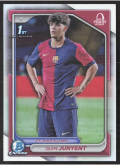 Quim Junyent, Kartička, Topps Chrome UEFA Club Competitions 2024-2025, INSERT