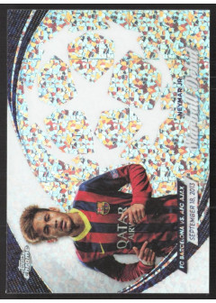 Neymar Jr, Kartička, Topps Chrome UEFA Club Competitions 2023-24, INSERT