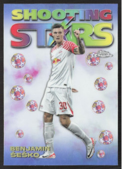 Benjamin Šeško, Card, Topps Chrome UEFA Club Competitions 2023-24, INSERT