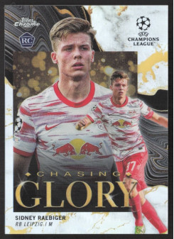 Sidney Raebiger, Card, 2021-22 Topps Chrome UEFA Champions League, INSERT
