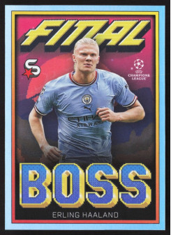 Erling Haaland, Kartička, 2022-23 Topps Superstars UEFA Club Competitions, INSERT