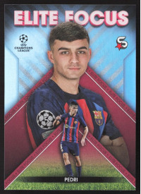 Pedri, Kartička, 2022-23 Topps Superstars UEFA Club Competitions, INSERT