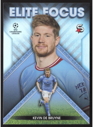 Kevin De Bruyne, Card, 2022-23 Topps Superstars UEFA Club Competitions, INSERT