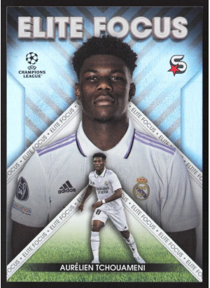 Aurelien Tchouameni, Card, 2022-23 Topps Superstars UEFA Club Competitions, INSERT