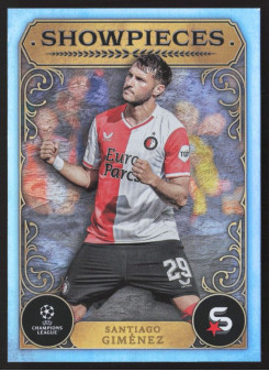 Santiago Giménez, Kartička, 2023-24 Topps Superstars UEFA Club Competitions, INSERT