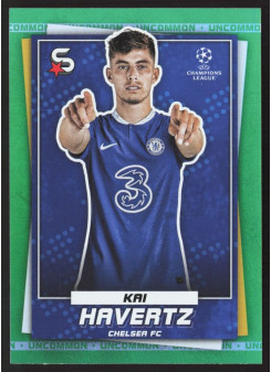 Kai Havertz, Kartička, 2022-23 Topps Superstars UEFA Club Competitions, Uncommon Green