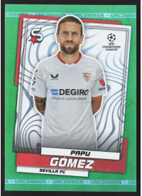 Papu Gomez, Kartička, 2022-23 Topps Superstars UEFA Club Competitions, Uncommon Green