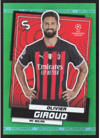 Olivier Giroud, Kartička, 2022-23 Topps Superstars UEFA Club Competitions, Uncommon Green