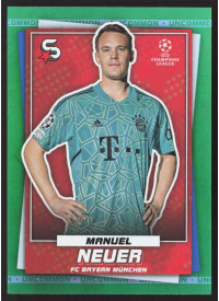 Manuel Neüer, Kartička, 2022-23 Topps Superstars UEFA Club Competitions, Uncommon Green