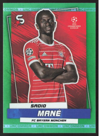 Sadio Mané, Kartička, 2022-23 Topps Superstars UEFA Club Competitions, Uncommon Green