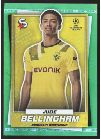 Jude Bellingham, Kartička, 2022-23 Topps Superstars UEFA Club Competitions, Uncommon Green