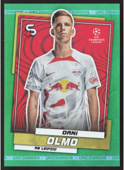 Dani Olmo, Kartička, 2022-23 Topps Superstars UEFA Club Competitions, Uncommon Green