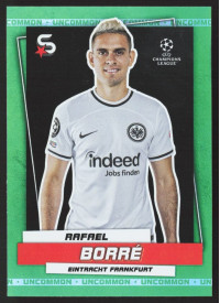 Rafael Borré, Kartička, 2022-23 Topps Superstars UEFA Club Competitions, Uncommon Green