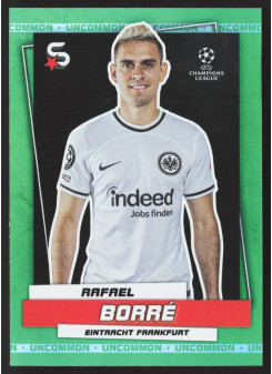 Rafael Borré, Kartička, 2022-23 Topps Superstars UEFA Club Competitions, Uncommon Green