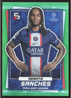 Renato Sanches, Kartička, 2022-23 Topps Superstars UEFA Club Competitions, Uncommon Green