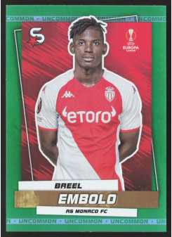 Breel Embolo, Kartička, 2022-23 Topps Superstars UEFA Club Competitions, Uncommon Green