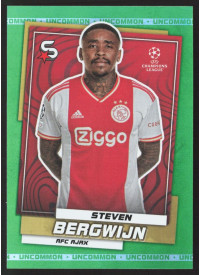 Steven Bergwijn, Kartička, 2022-23 Topps Superstars UEFA Club Competitions, Uncommon Green
