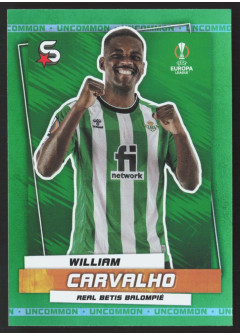 William Carvalho, Kartička, 2022-23 Topps Superstars UEFA Club Competitions, Uncommon Green